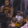 LeBron James Game 1 frustrated Warriors