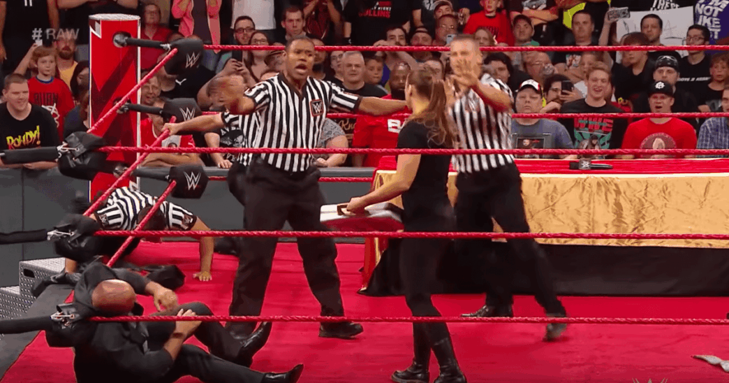 Ronda Rousey WWE Raw Kurt Angle Alexa Bliss