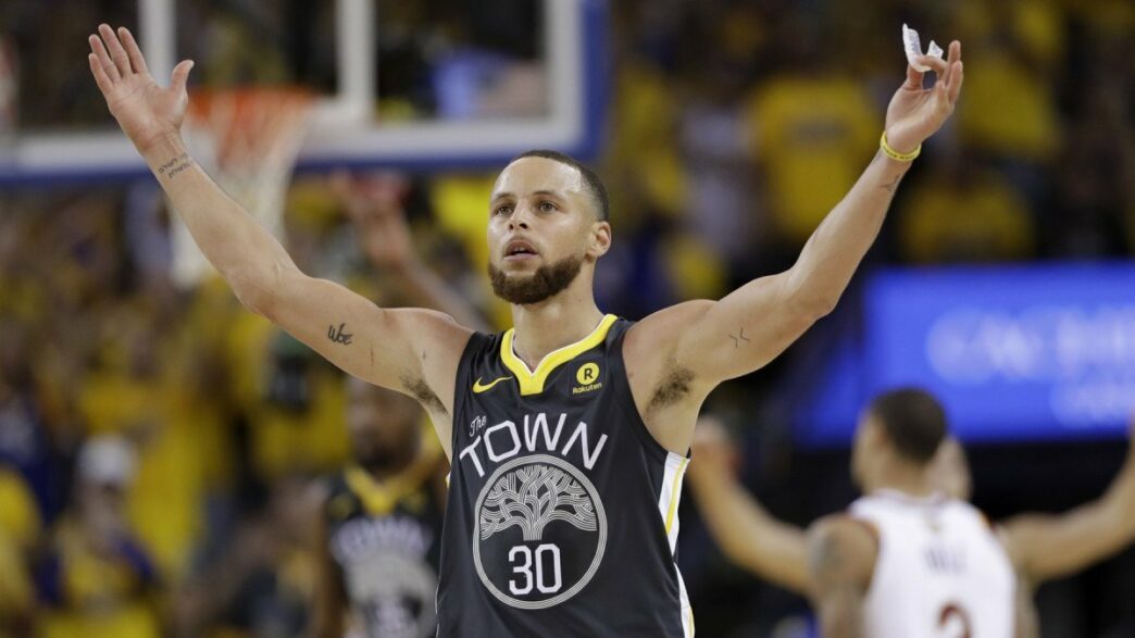 Stephen Curry Warriors Cavs