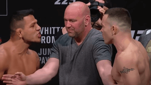 UFC 225 Romero Whittaker weigh in carte