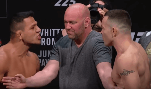 UFC 225 Romero Whittaker weigh in carte