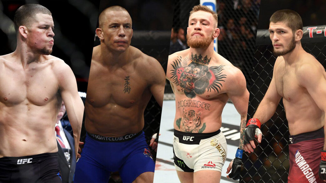 UFC Khabib Diaz McGregor St Pierre