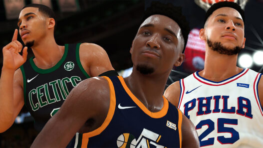 Donovan Mitchell Jayson Tatum Ben Simmons NBA 2K19