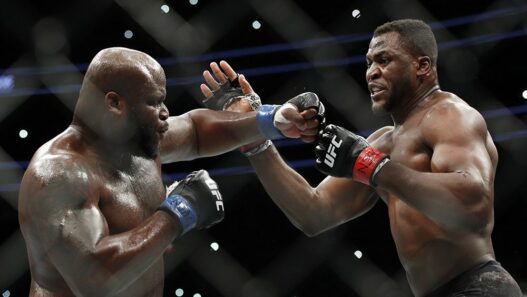 Francis Ngannou Derrick Lewis