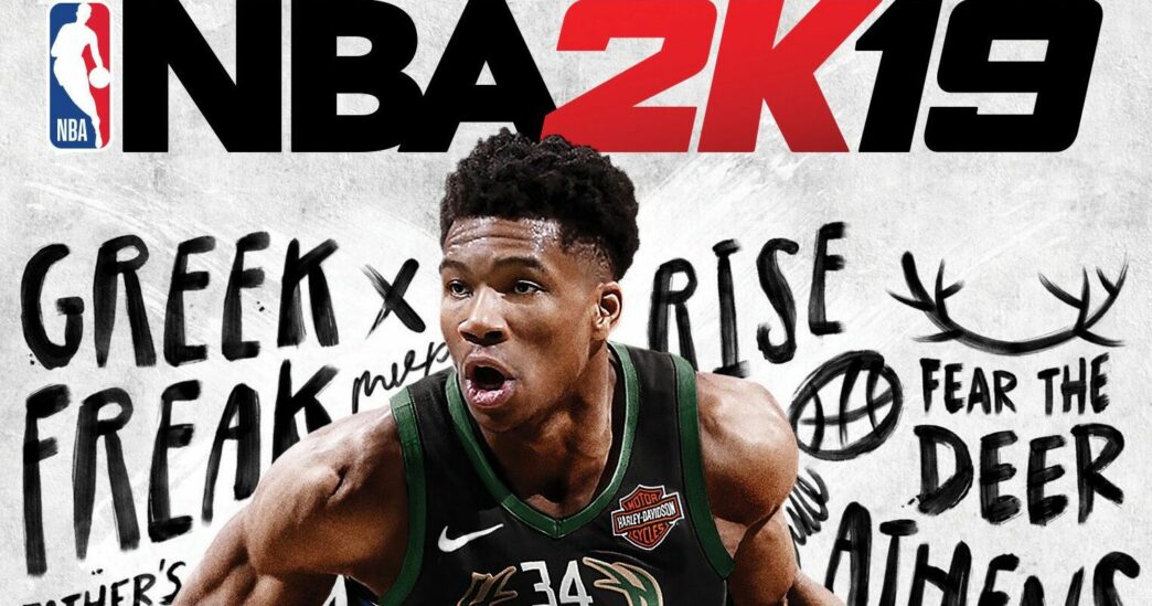 Giannis Antetokounmpo - premier non-américain en cover de NBA 2K !