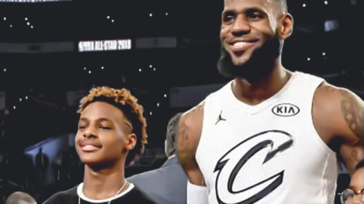 LeBron James fils son Bronny