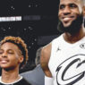 LeBron James fils son Bronny