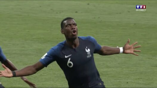 Paul Pogba France Croatie