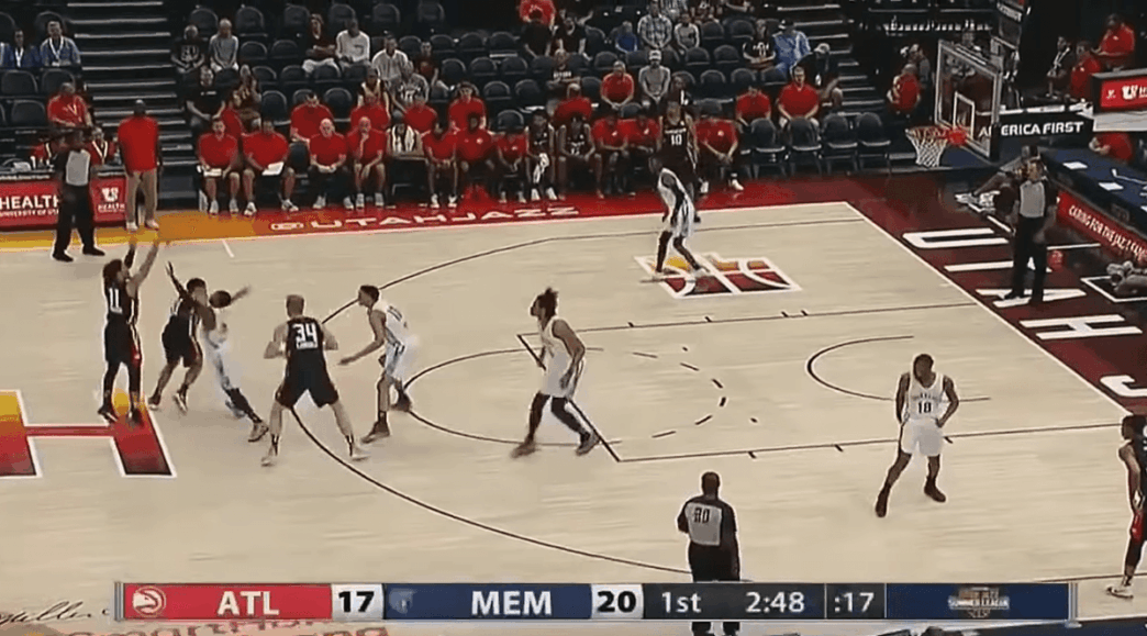 Trae Young Hawks Grizzlies