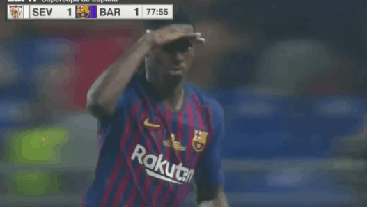 Sur une mine en barre rentrante, Dembélé offre la Supercoupe d'Espagne au FC Barcelone