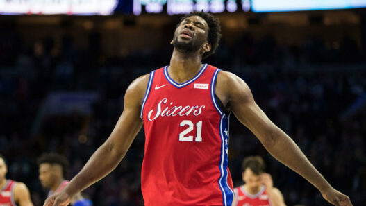 Joel Embiid sad rookie sixers