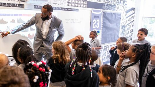 LeBron James I Promise School