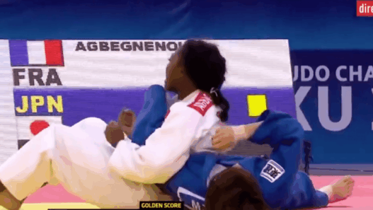 Clarisse Agbegnenou ippon Golden Score