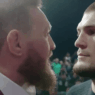 Conor McGregor Khabib Nurmagomedov face to face