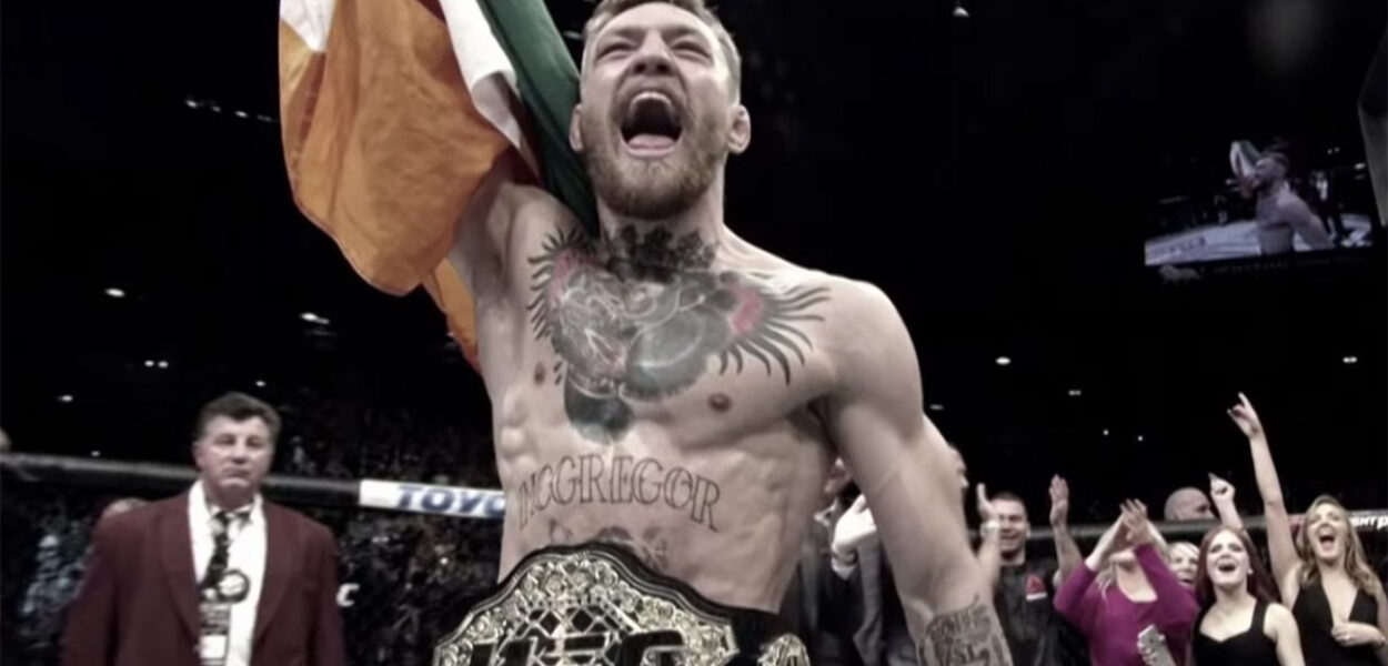 Conor McGregor celebration UFC