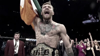 Conor McGregor celebration UFC