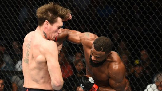 Darren Till Tyron Woodley punch