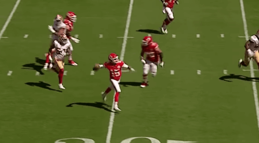 Patrick Mahomes Touchdown