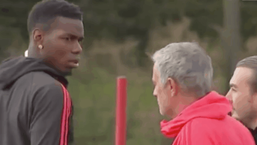 Paul Pogba Jose Mourinho