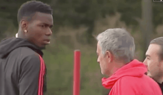 Paul Pogba Jose Mourinho