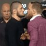 UFC 229 Press Conference McGregor Khabib