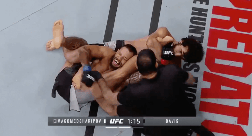 Zabit Magomedsharipov Suloev Stretch kneebar Brandon Davis