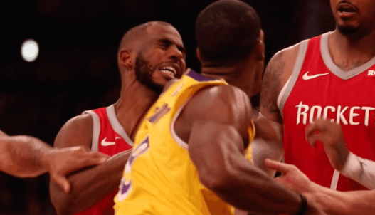 Chris Paul Rajon Rondo punch