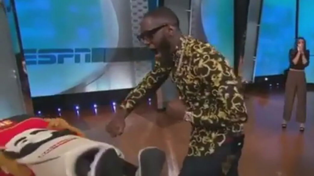 Deontay Wilder mascot
