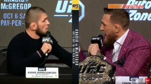 Khabib Nurmagomedov Conor McGregor Conference de Presse