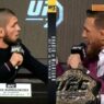 Khabib Nurmagomedov Conor McGregor Conference de Presse