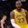 LeBron James Lakers Nuggets