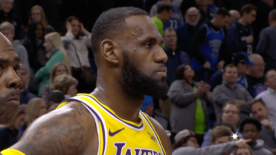 LeBron James Lakers Wolves