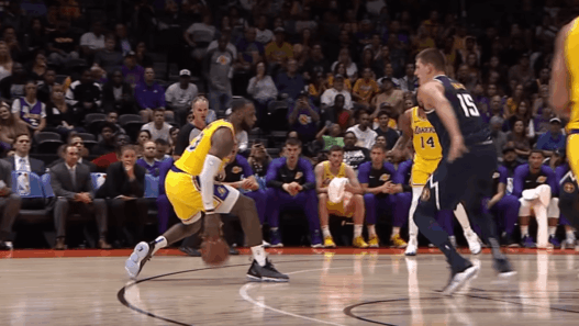 LeBron James Los Angeles Lakers preseason