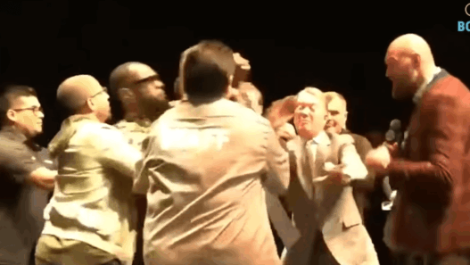 Tyson Fury Deontay Wilder Conference de Presse