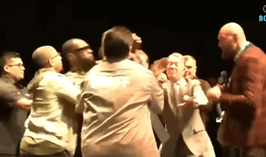 Tyson Fury Deontay Wilder Conference de Presse