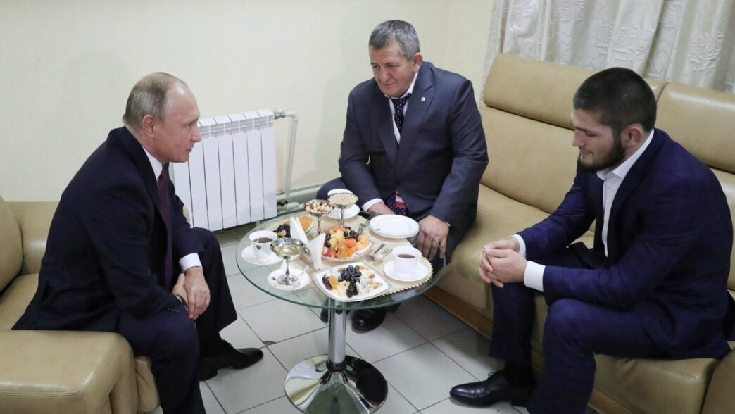 Vladimir Poutine Khabib Nurmagomedov Abdumanap