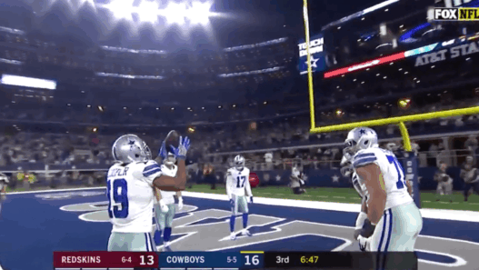 Amari Cooper Cowboys Redskins