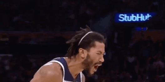 Derrick Rose Wolves Lakers