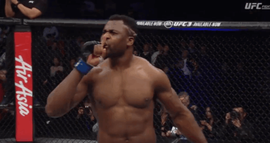 Francis Ngannou Curtis Blaydes UFC Beijing