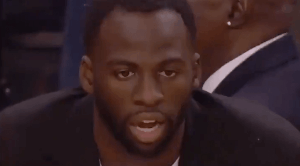 Giannis Antetokounmpo Kevon Looney Draymond Green