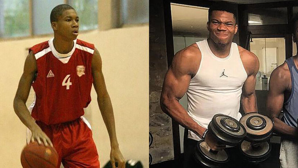 Giannis Antetokounmpo evolution