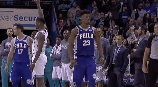 Jimmy Butler Sixers Hornets