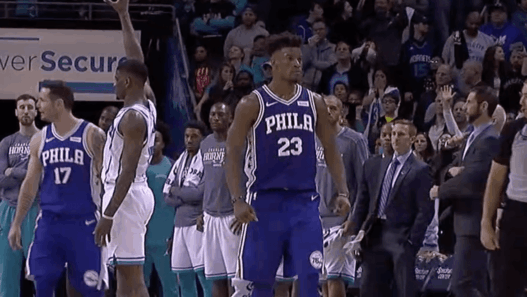 Jimmy Butler Sixers Hornets