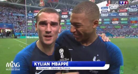 Kylian Mbappe Antoine Griezmann