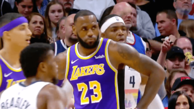Lakers Nuggets LeBron