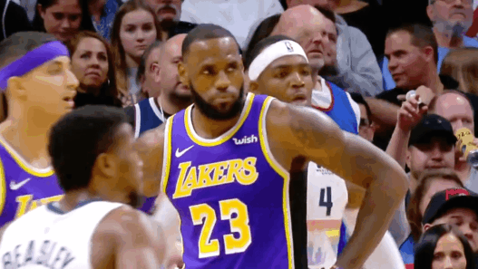 Lakers Nuggets LeBron