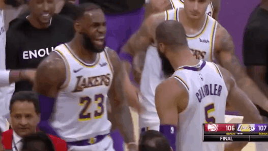LeBron James Tyson Chandler Lakers