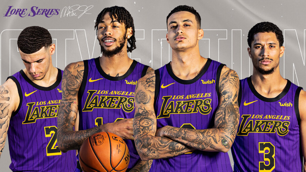 NBA City Edition Los Angeles Lakers