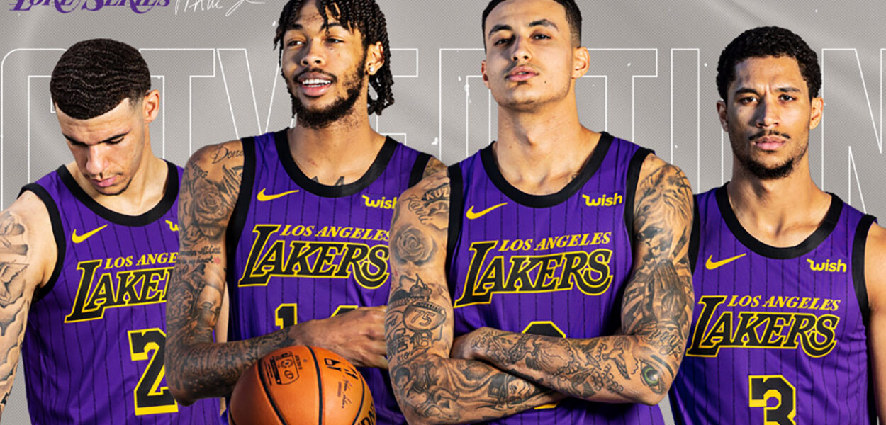 NBA City Edition Los Angeles Lakers