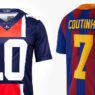 Les nouveaux maillots NFL pour le PSG et le Barça